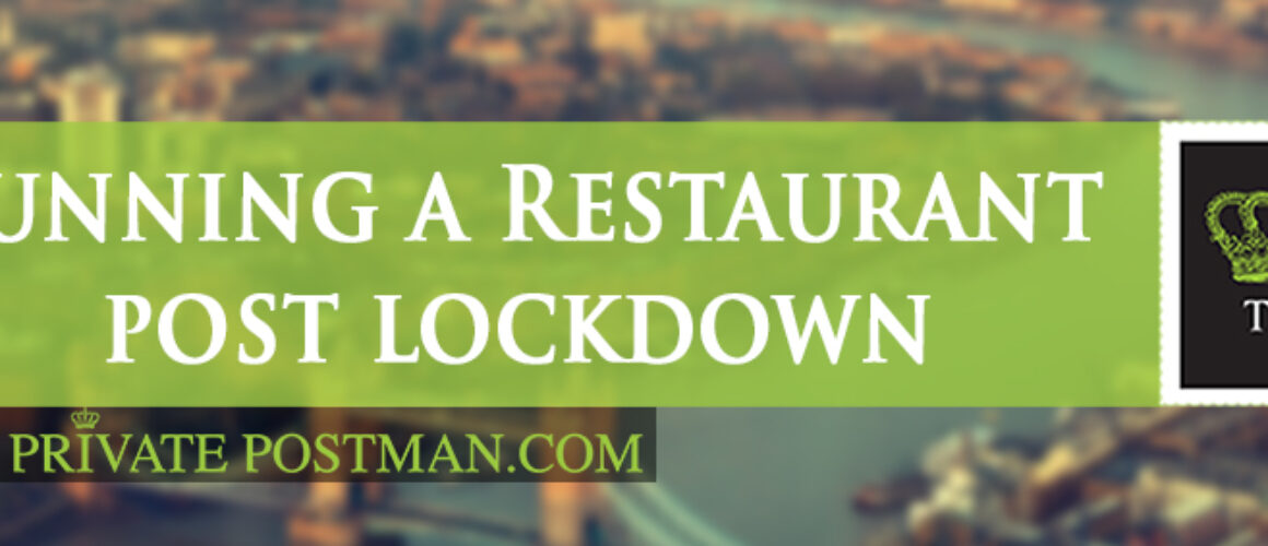 Running a Restaurant post lockdown