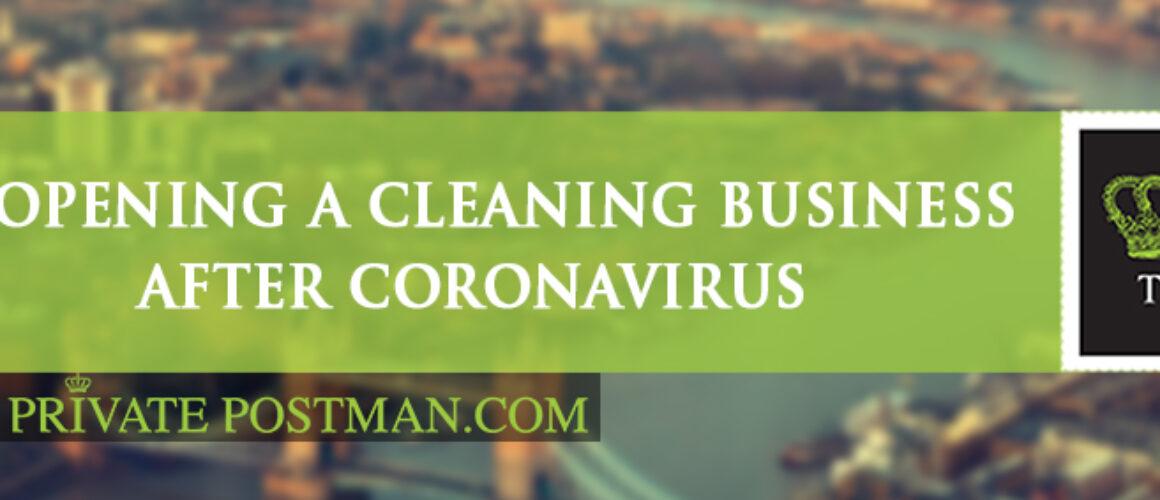 Reopening a cleaning business after coronavirus