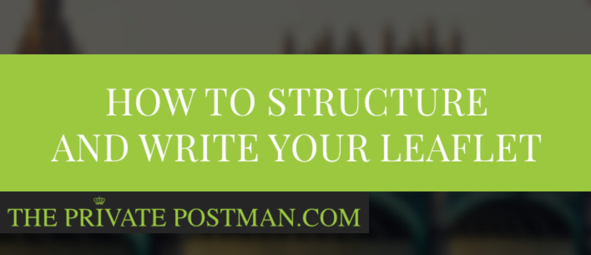 How To Structure and Write Your Leaflet