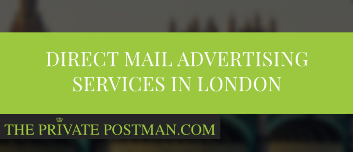Direct mail Advertising Services in London Top Image