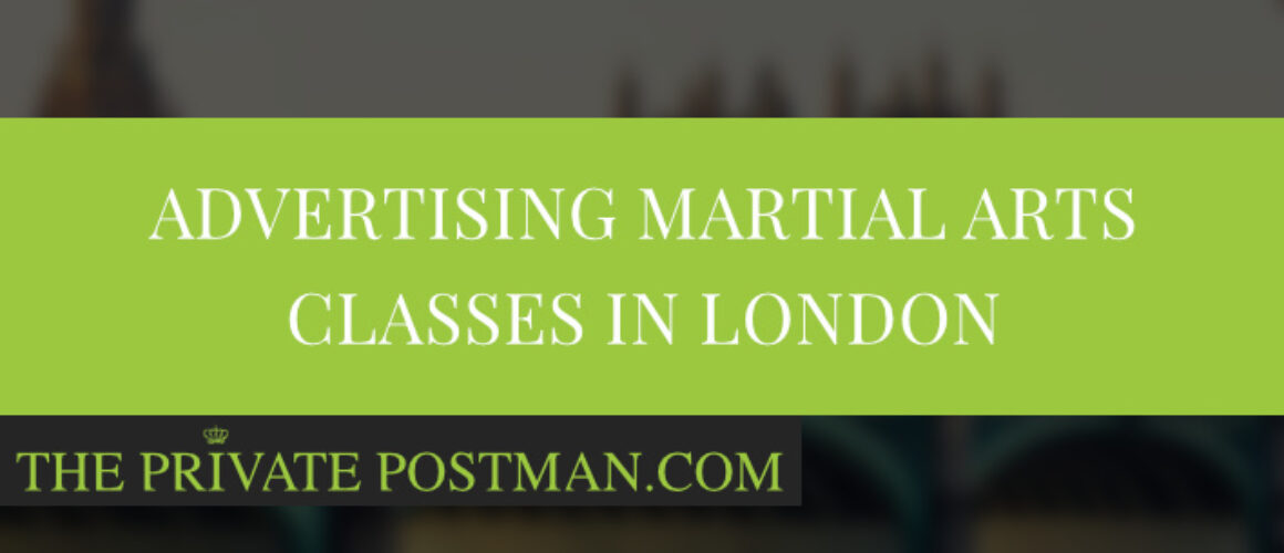 Advertising martial arts classes in London Top Image
